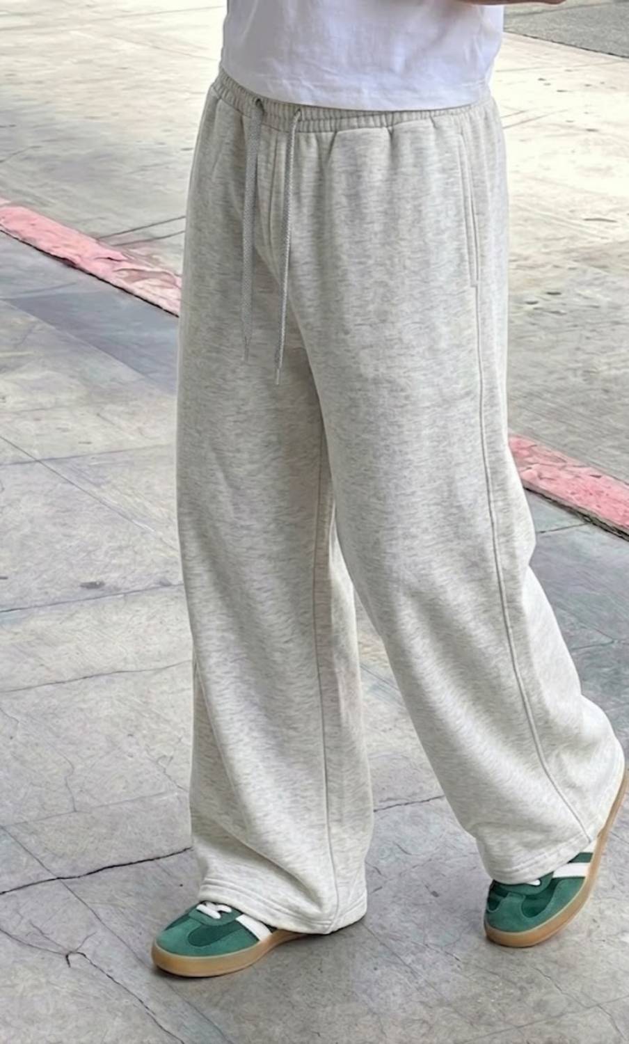 Dockstreet Solid Men White Track Pants - Image 4