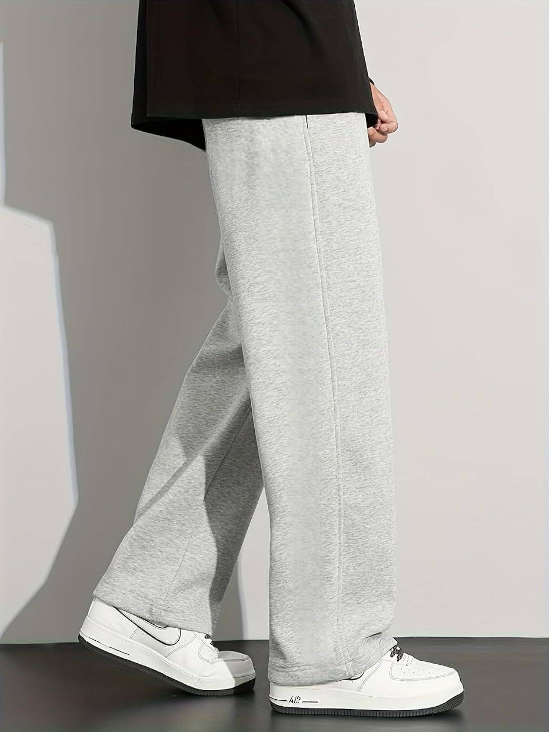 FLYcollection Men Grey Track Pants - Image 2