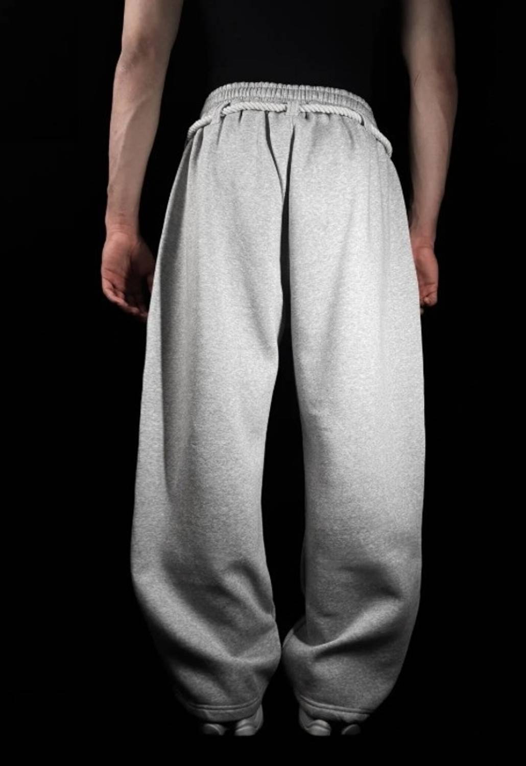 A to Z Creation Men Grey Track Pants - Image 2