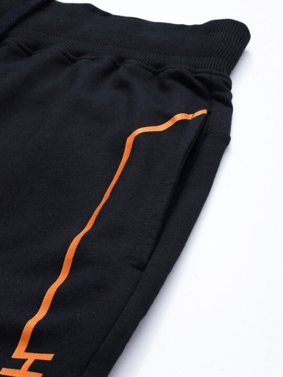 Image of HRX by Hrithik Roshan Solid Men Dark Blue Track Pants