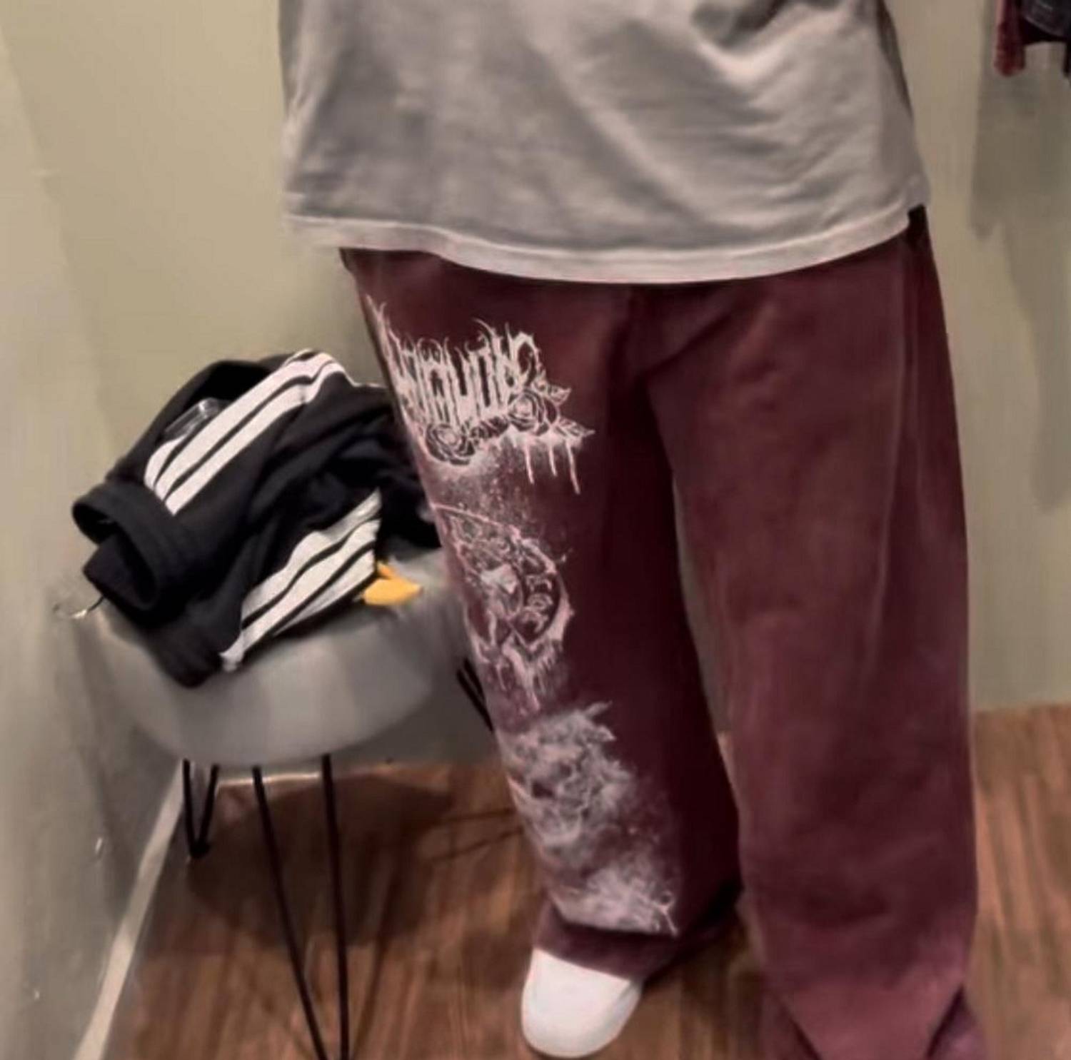 Clothy Printed Men Brown Track Pants - Image 2