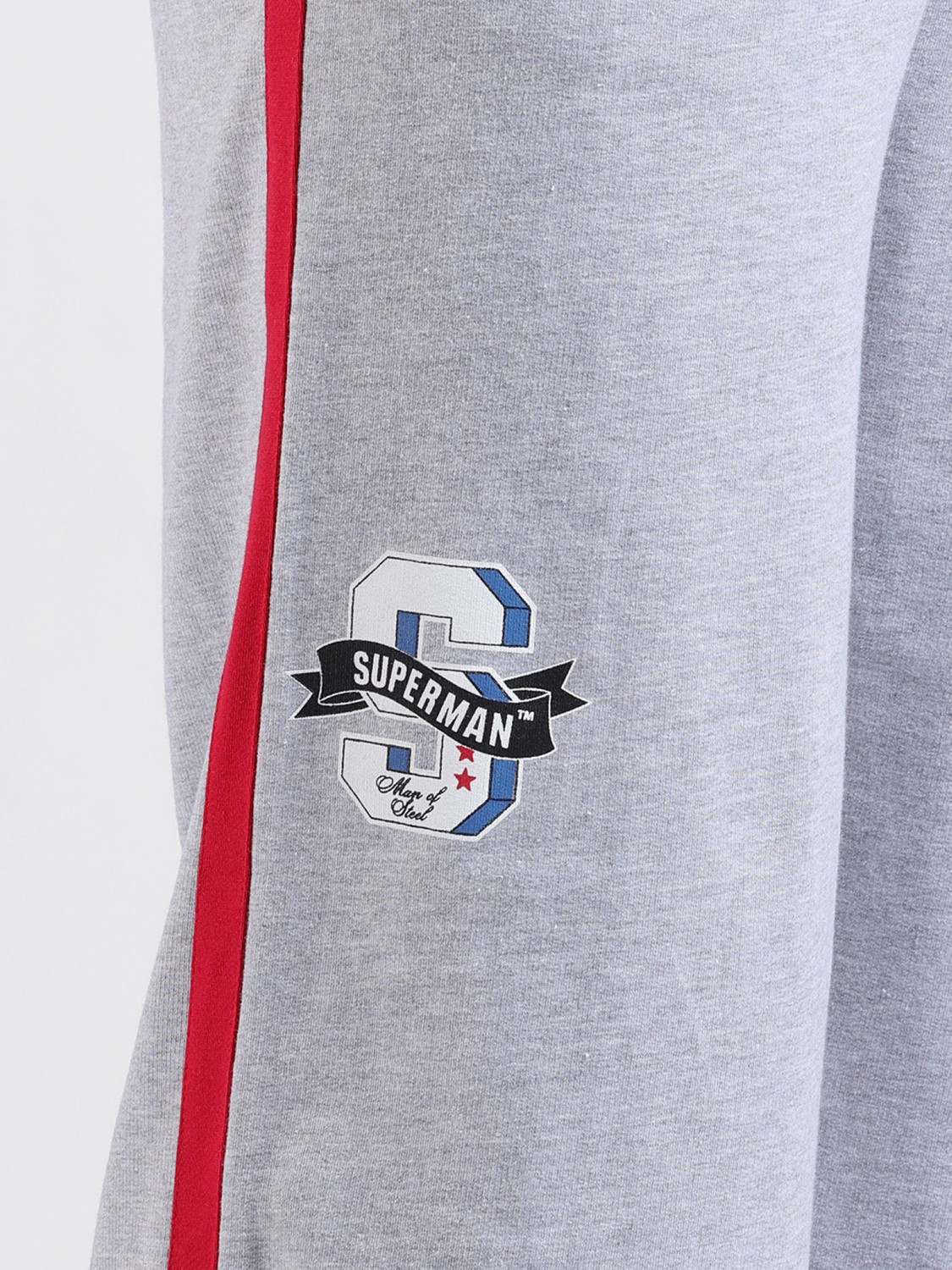Image of The Indian Garage Co. Printed Men Grey Track Pants
