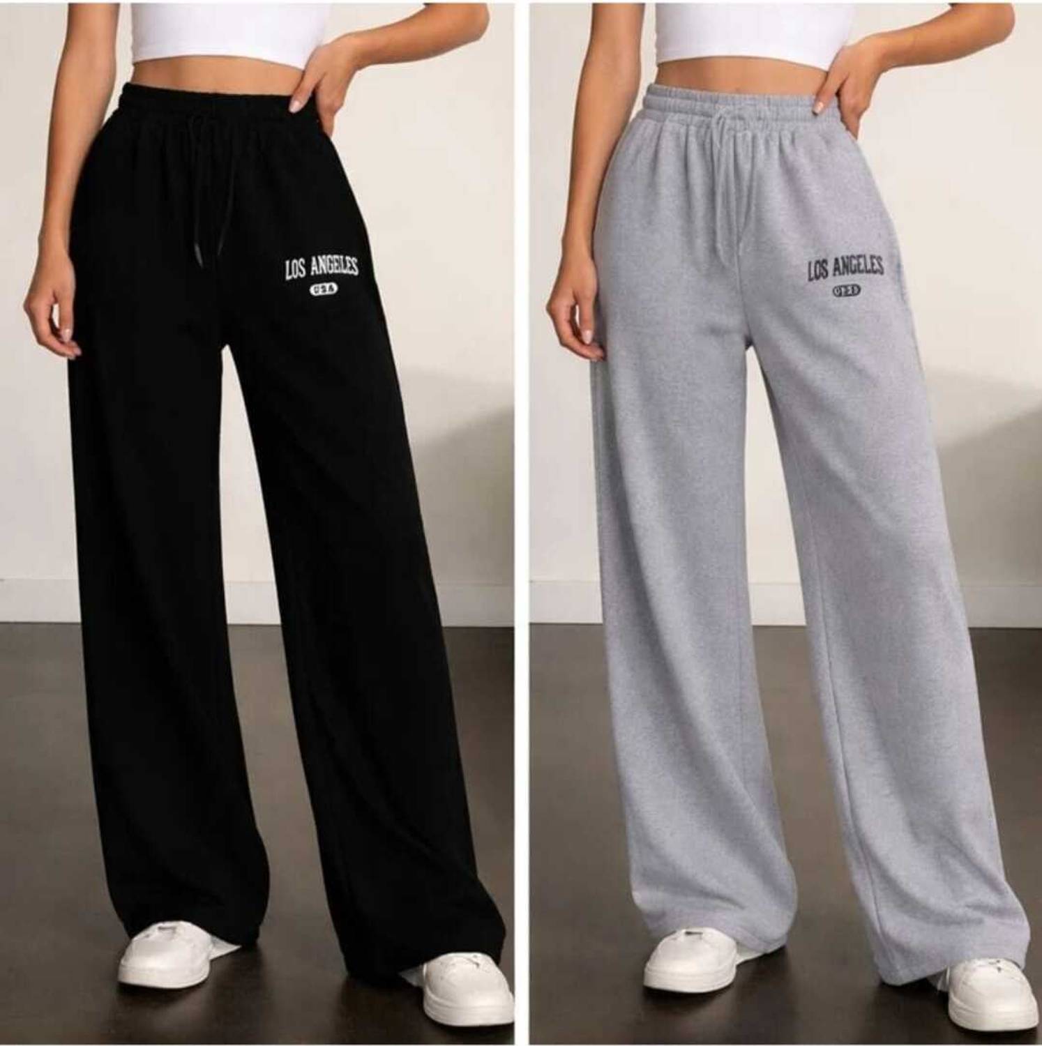 chf Solid Men & Women Black Track Pants - Image 4