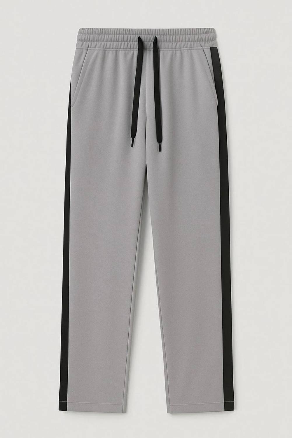 KEESUN Beige Striped Men's Track Pants - Image 5