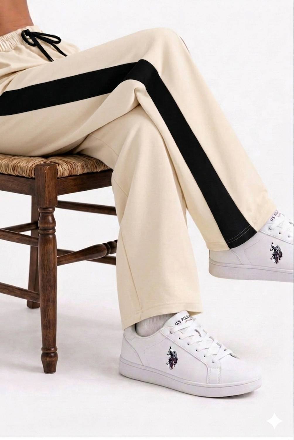 HKSTUDIO Men Beige Track Pants - Image 1