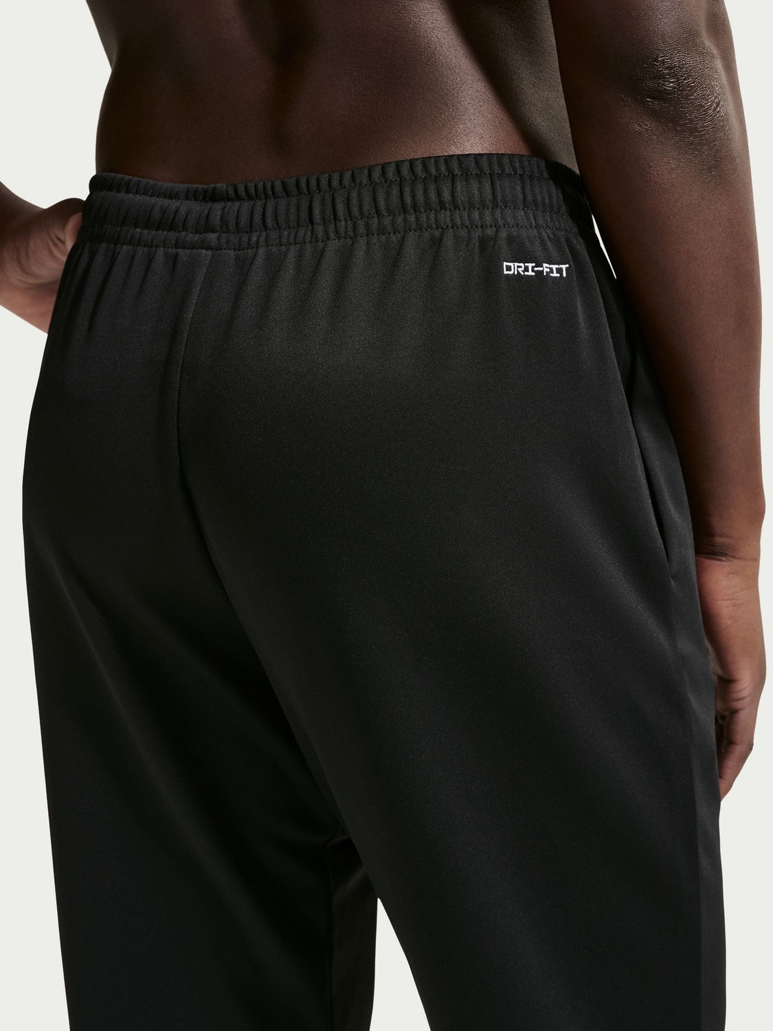 Image of NIKE Solid Men Black Track Pants