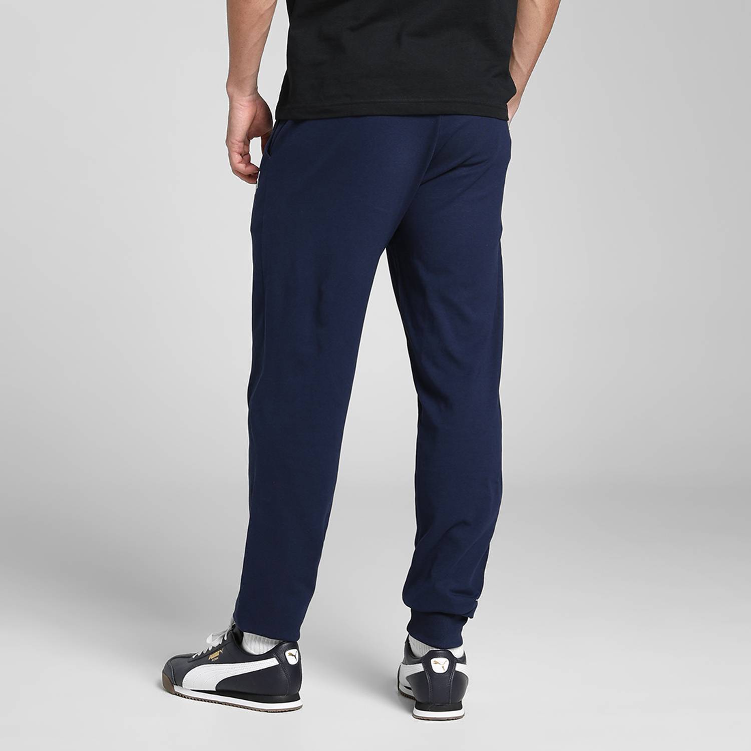 PUMA Men Blue Track Pants - Image 4