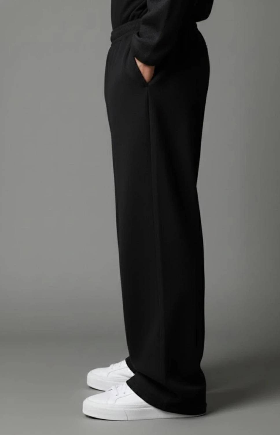 Laitinen Men Black Track Pants - Image 2