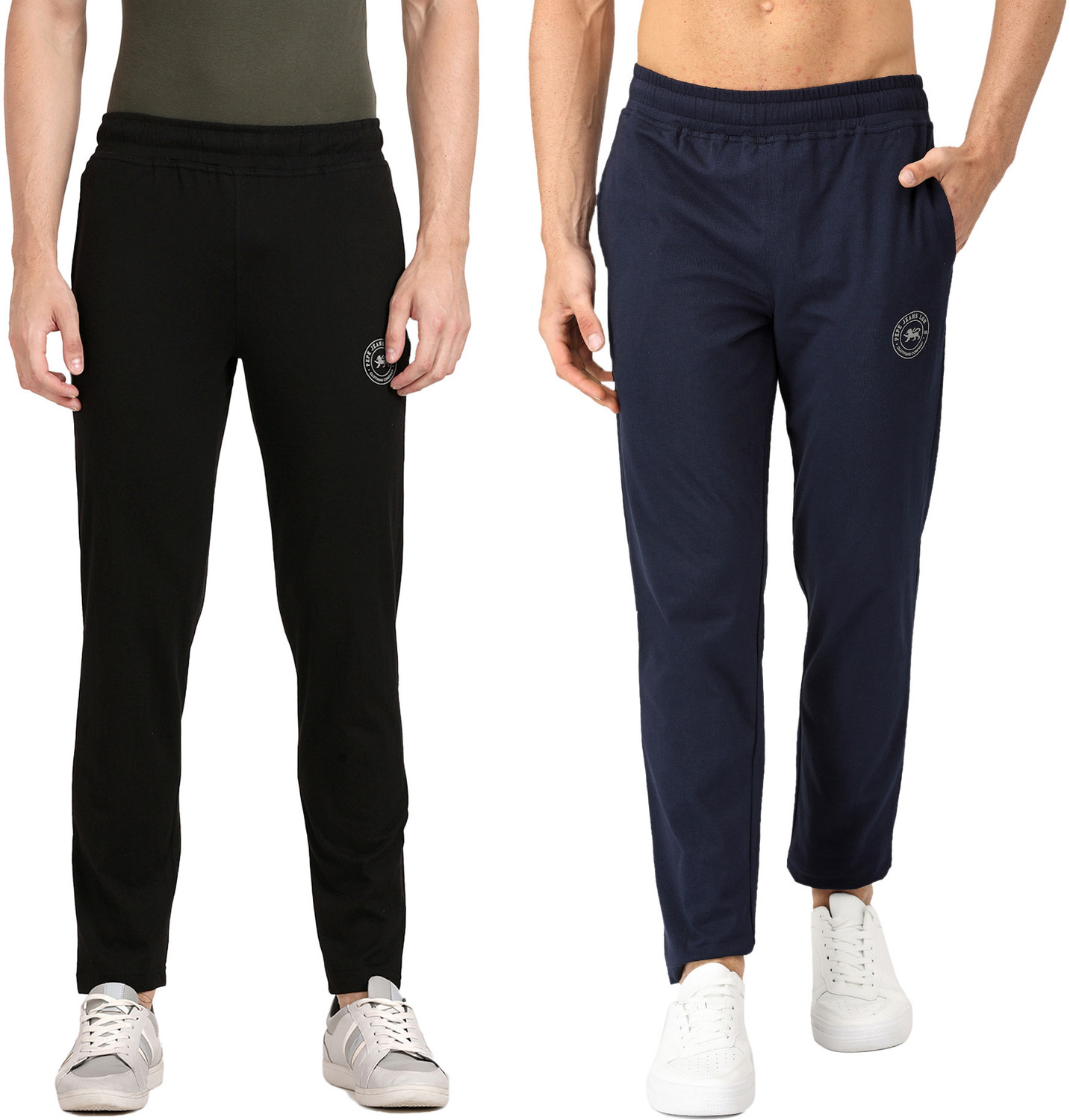 Image of Pepe Jeans Solid Men Multicolor Track Pants