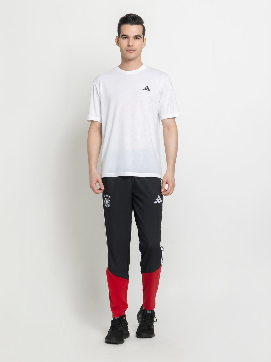ADIDAS Official FIFA World Cup Germany Printed Men Black Track Pants