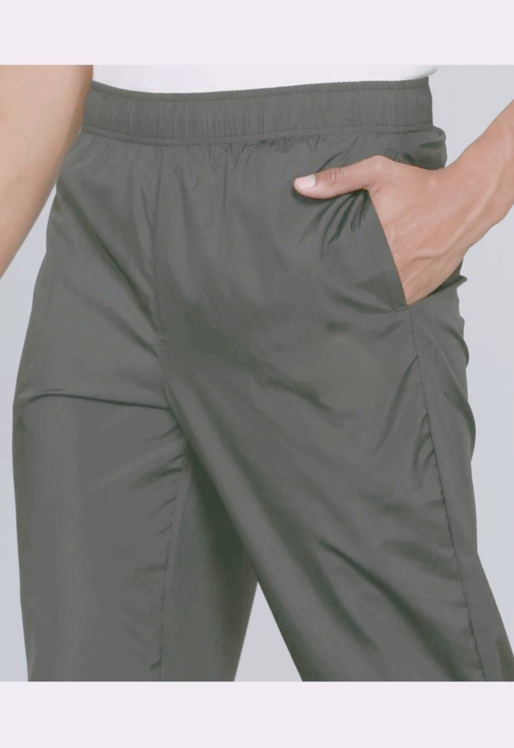 UBRN Grey Track Pants for Men & Women - Image 4