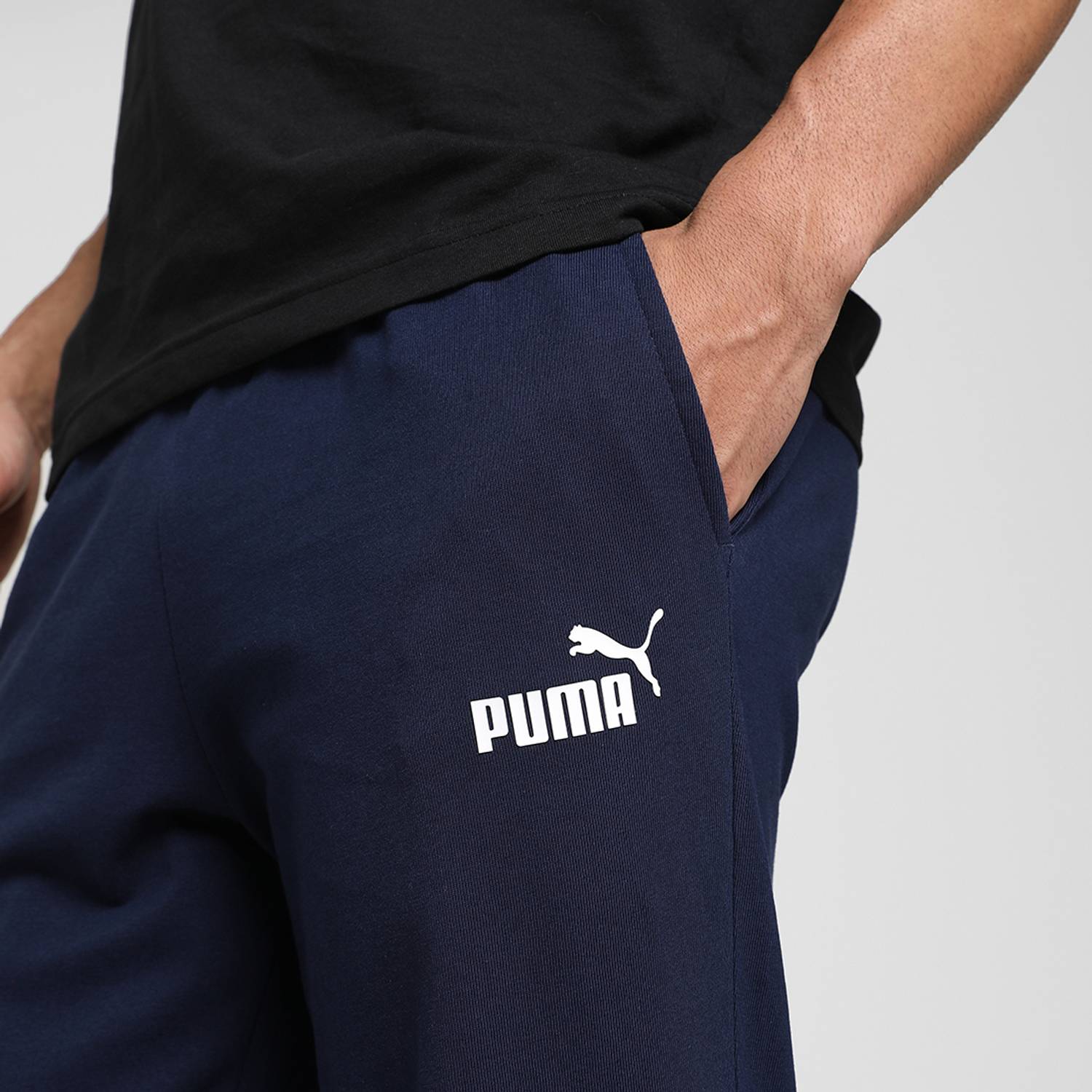 PUMA Men Blue Track Pants - Image 3