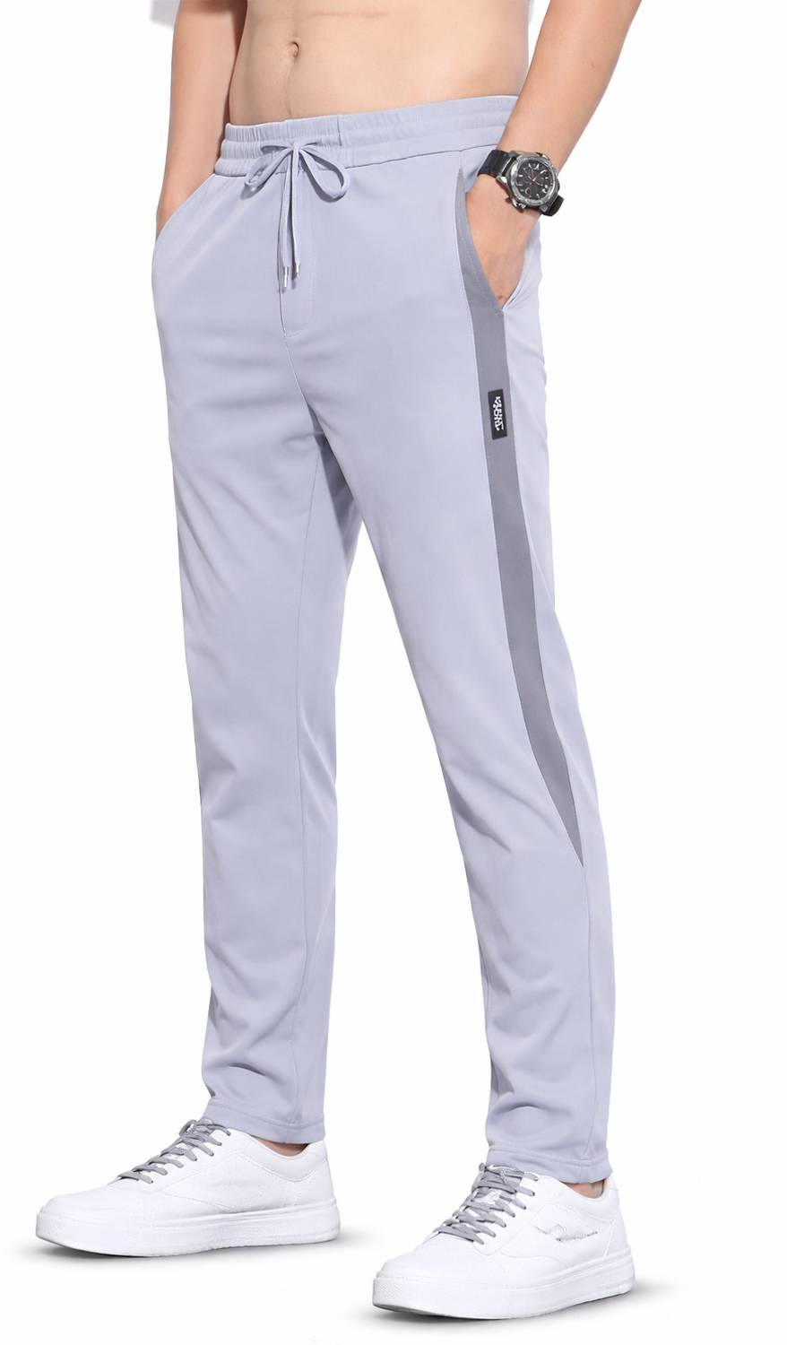 Joggers Park Colorblock Men Multicolor Track Pants Pack of 3 - Image 3