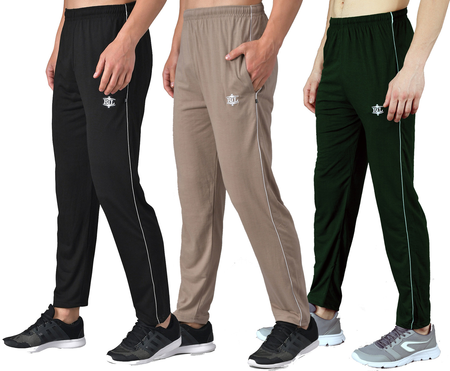 Image of ASDF Printed Men Multicolor Track Pants