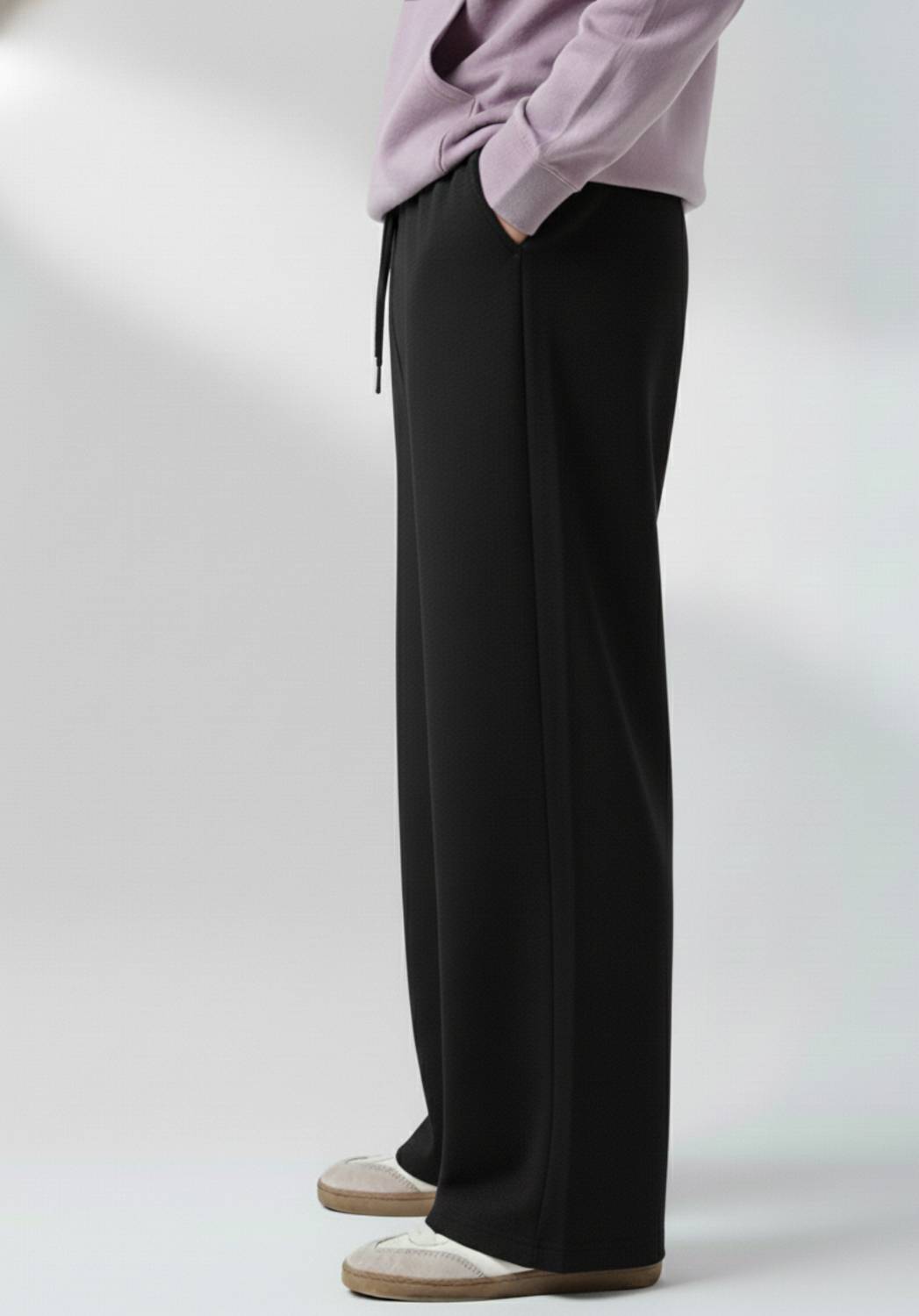 Dockstreet Men Black Track Pants - Image 3