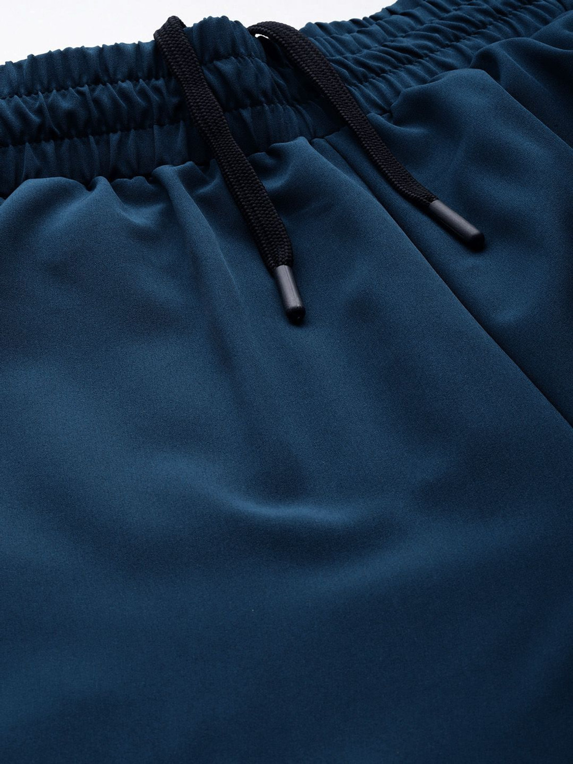 Image of HRX by Hrithik Roshan Solid Men Blue Track Pants