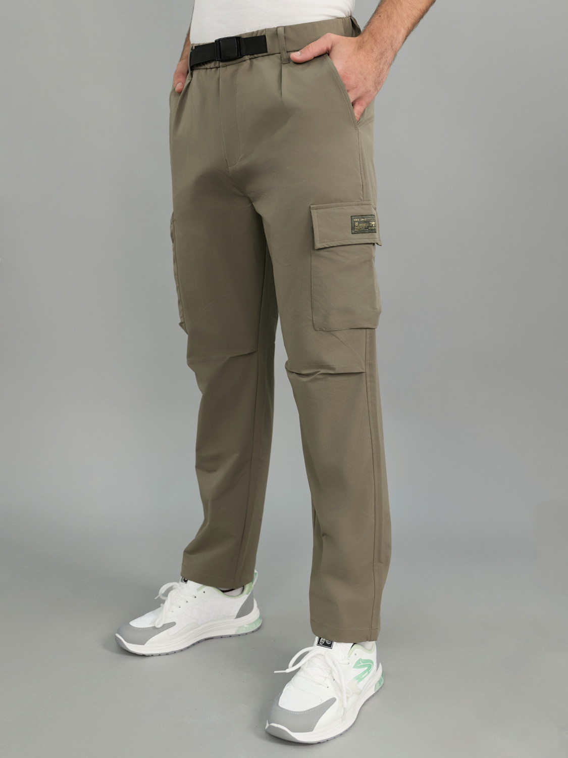 Image of MONTE CARLO Solid Men Brown Track Pants