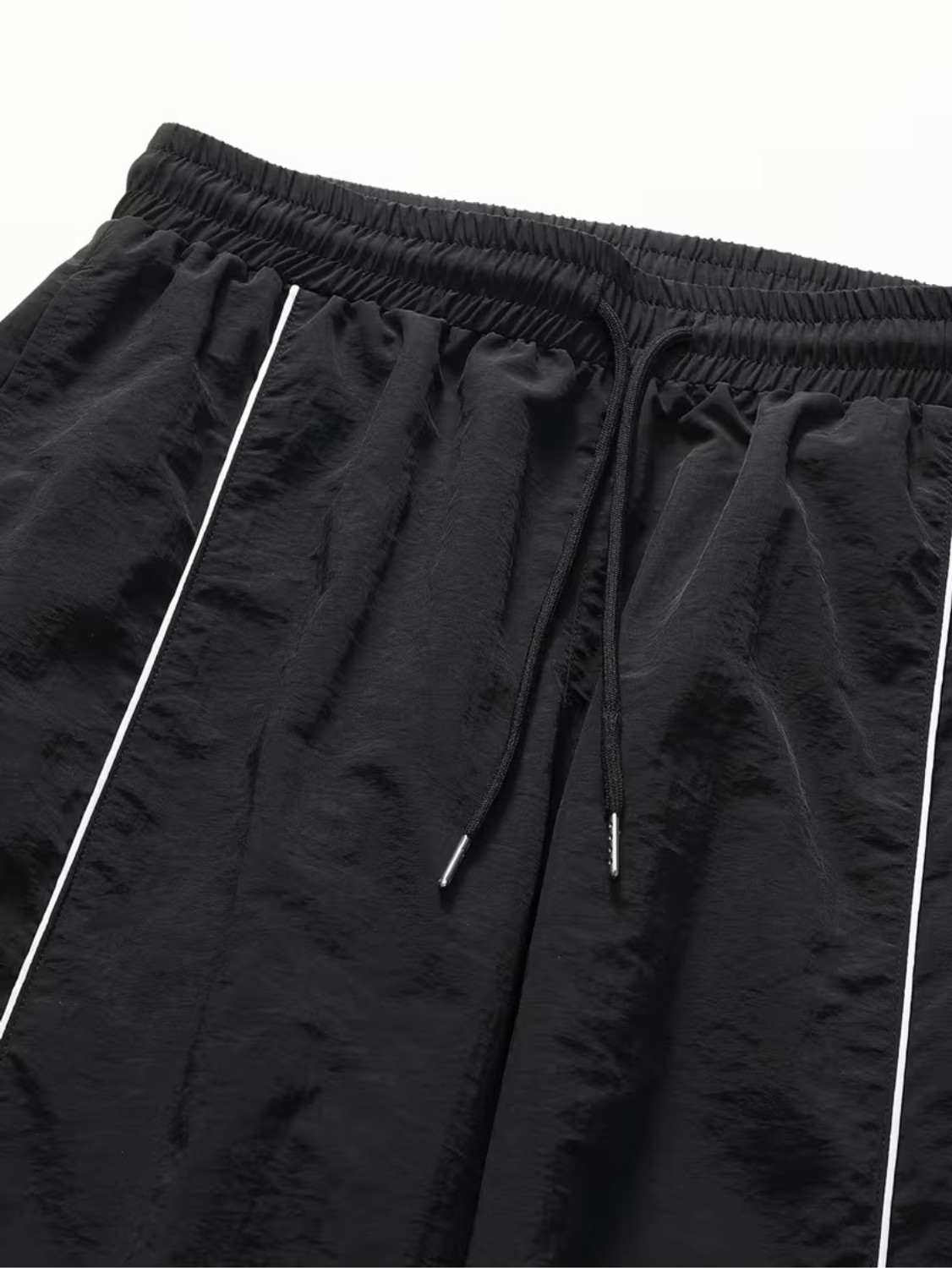 Image of Povaxpo Printed Men Black Track Pants