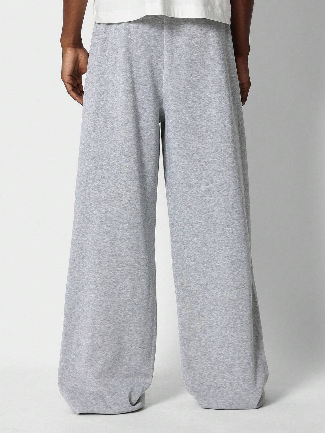 Dockstreet Solid Men Grey Track Pants