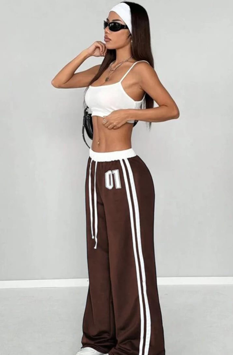 Image of Clothmaster Striped Women Multicolor Track Pants