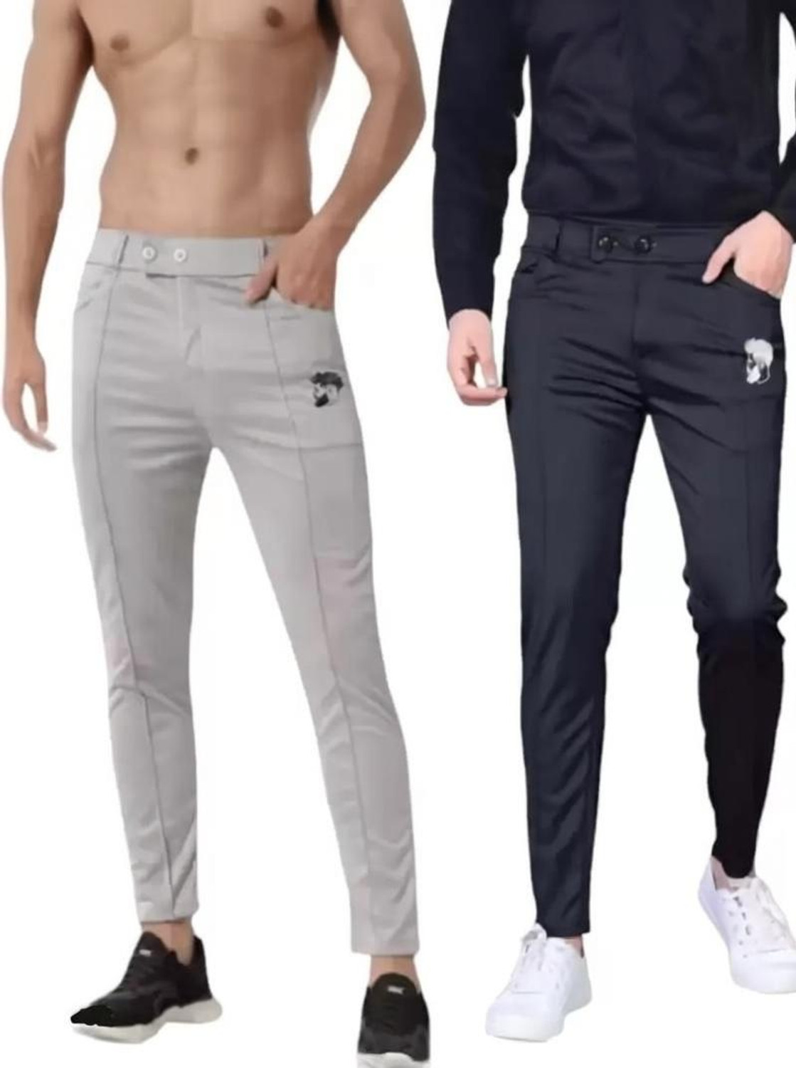 Image of Arihant Shope Solid Men Multicolor Track Pants
