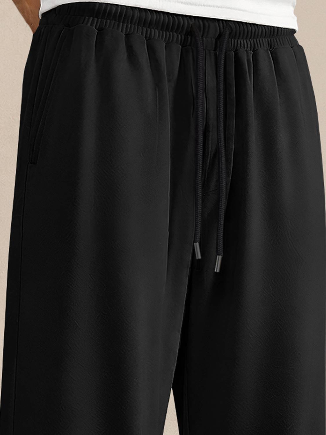 Viktor Men Black Track Pants - Image 4