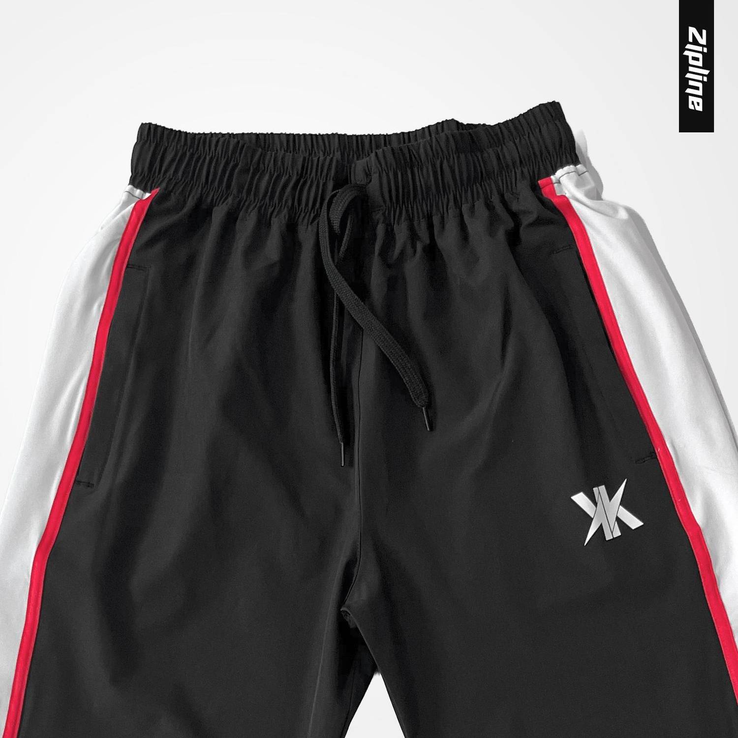 Kynetic Colorblock Men Black Track Pants - Image 4