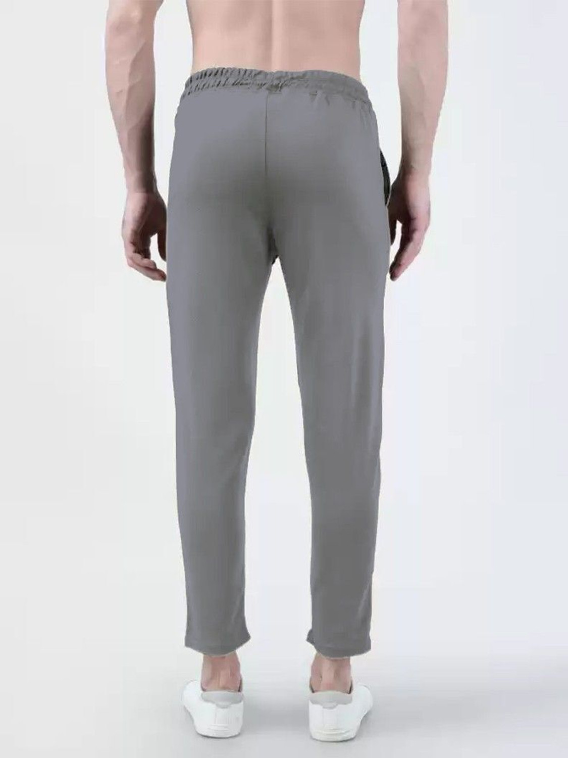 Image of KASH Printed Men Grey, Green Track Pants