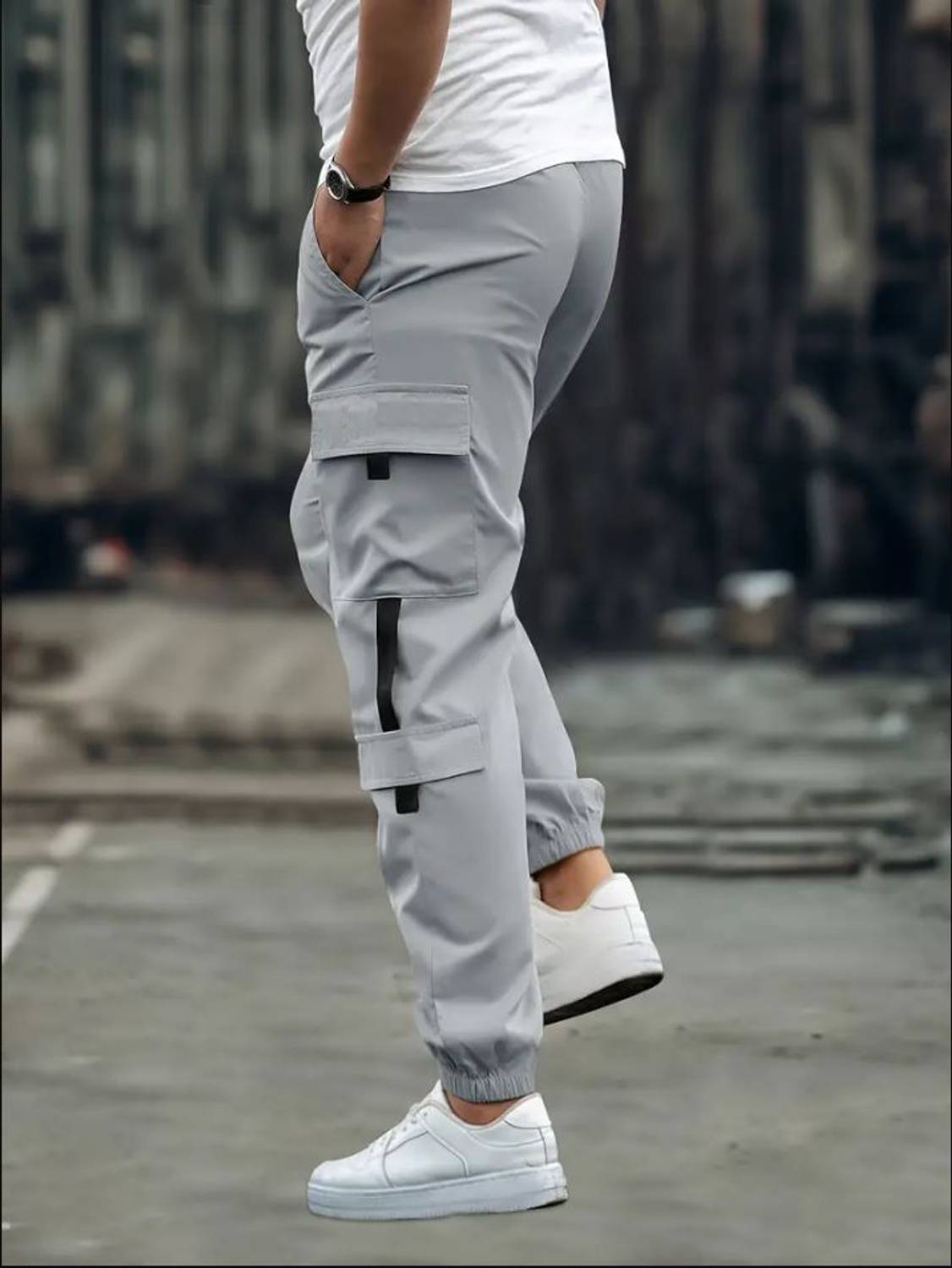 UNICO Men Grey Track Pants - Image 3