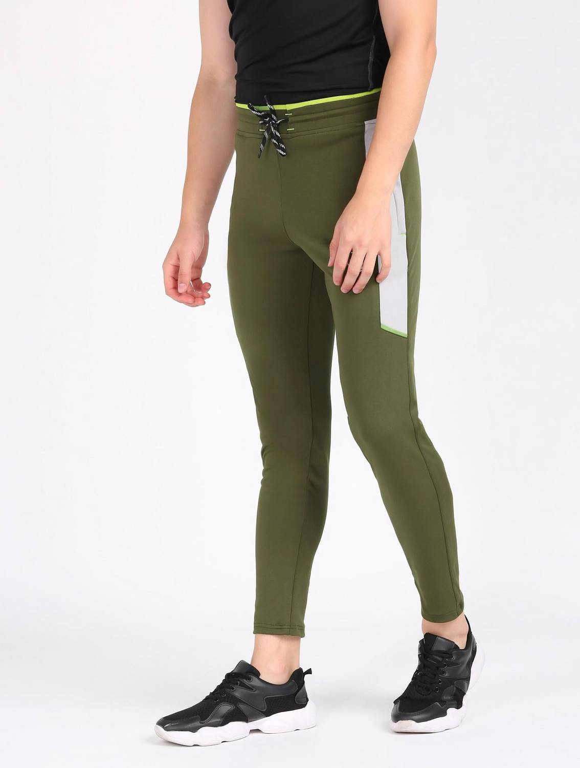 AYLMER Solid Men Green, Grey Track Pants