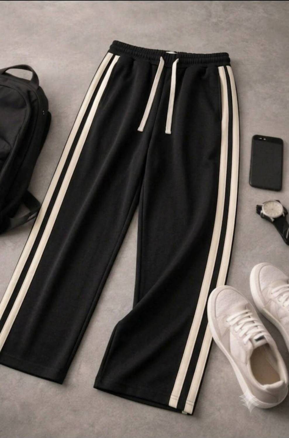 Keesun Men's Multi-Colored Track Pants - Image 1