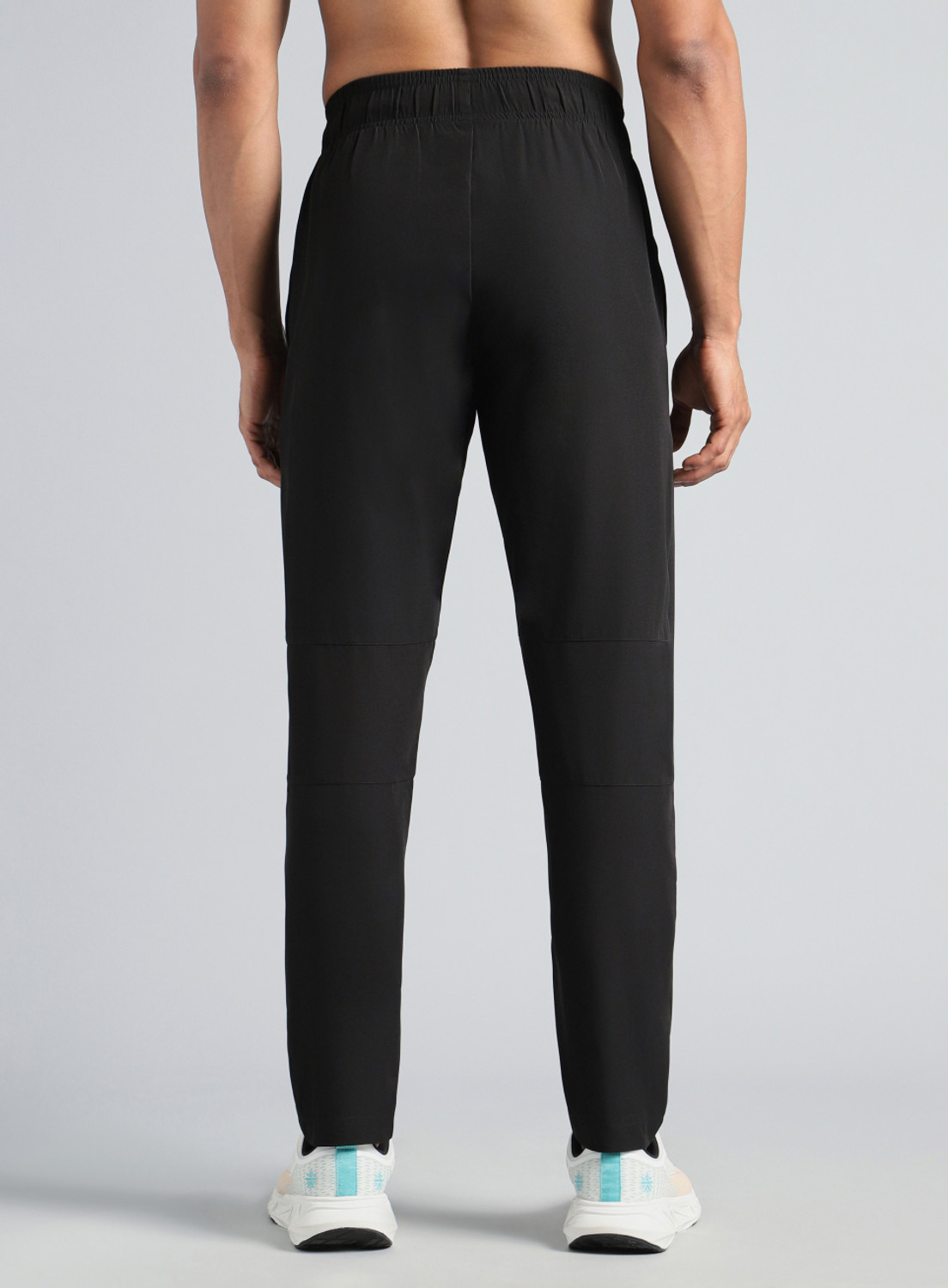 Image of Cult Solid Men Black Track Pants