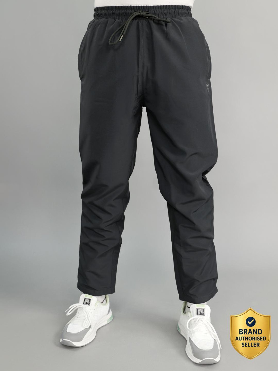 Image of MONTE CARLO Solid Men Grey Track Pants