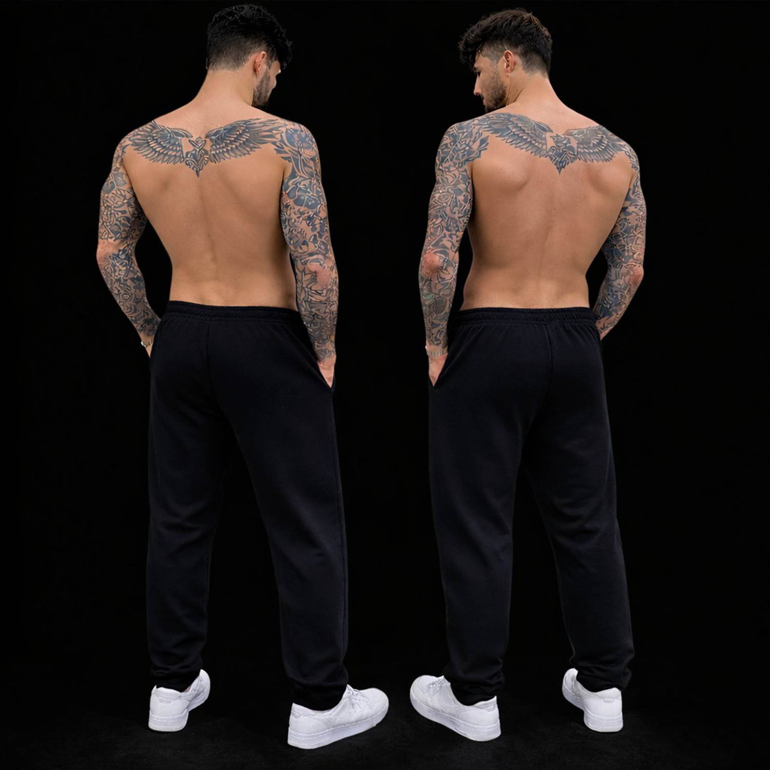 Boxman Black Track Pants Pack of 2 - Image 2