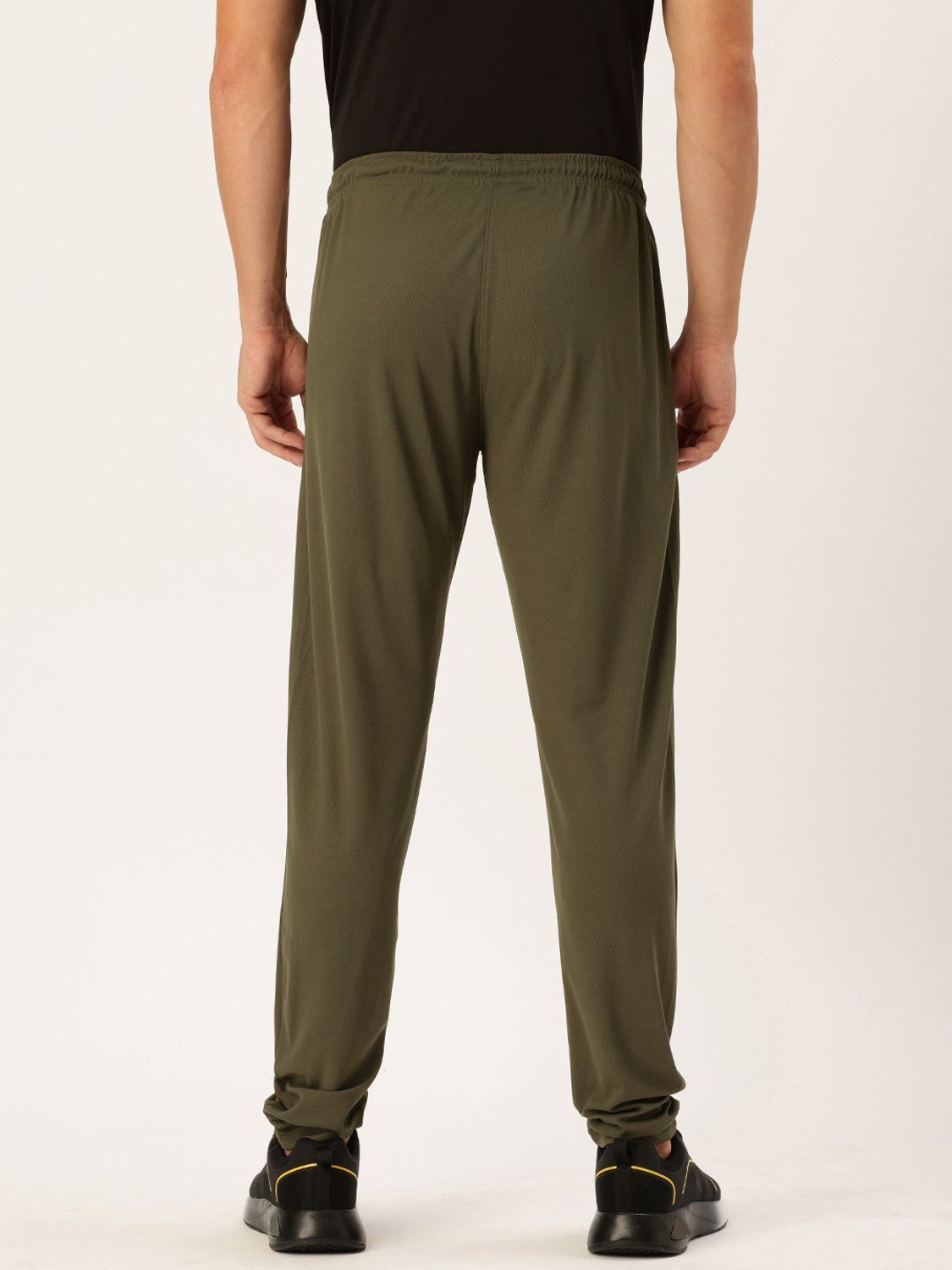 Image of SPORTS 52 WEAR Solid Men Olive Track Pants