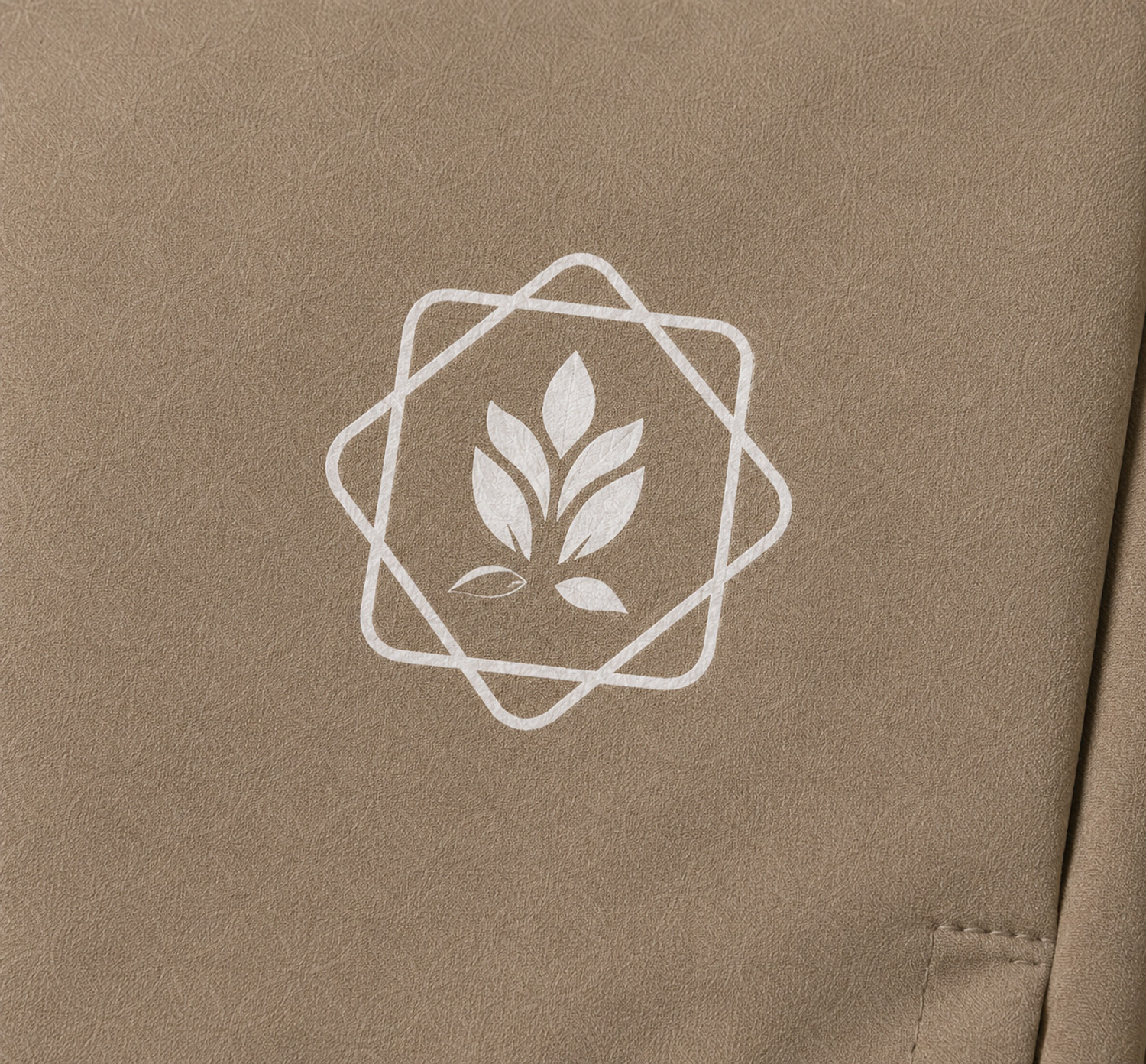 Image of DUYOURA Men Colorblock Beige Track Pants