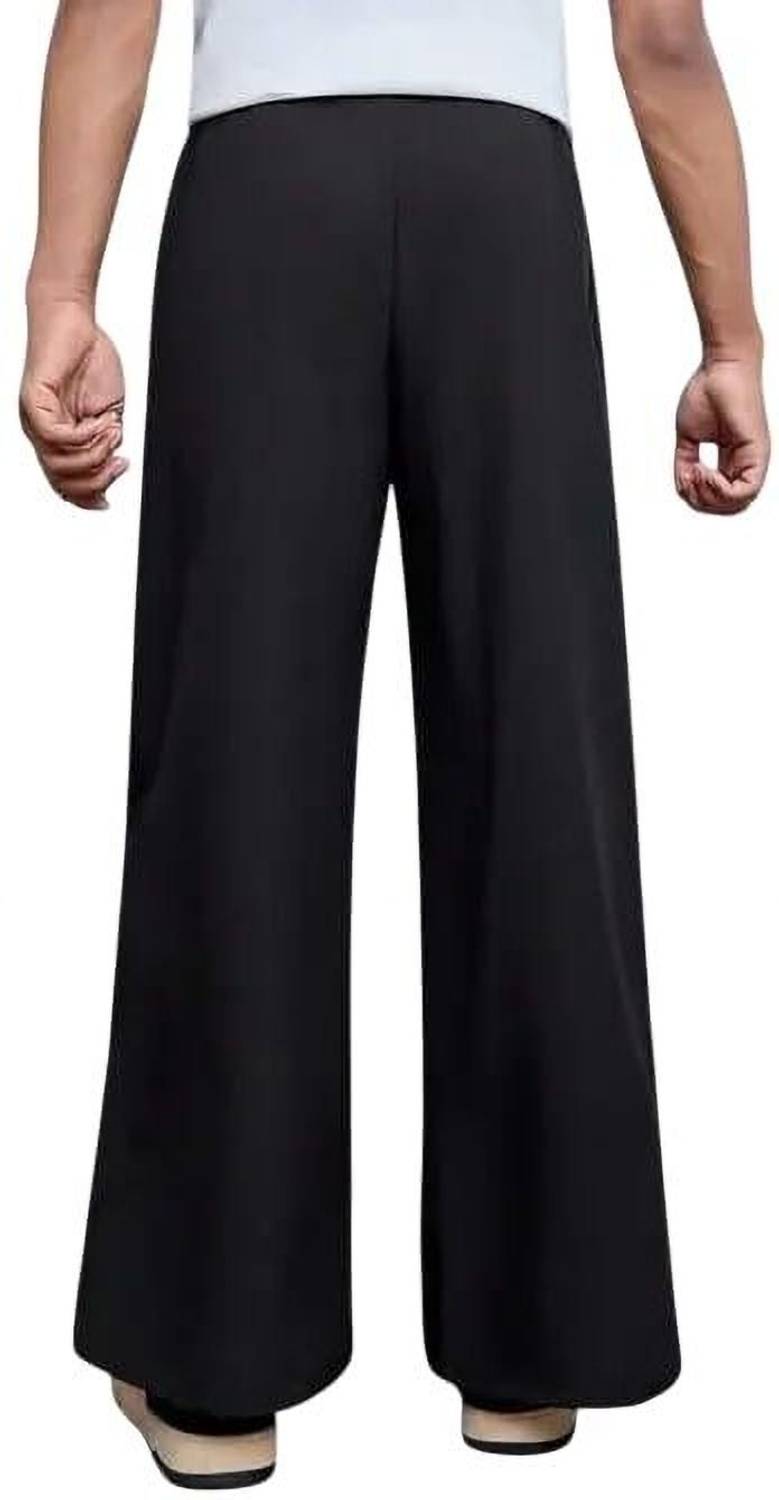 Genrexity Men Black Printed Track Pants - Image 5