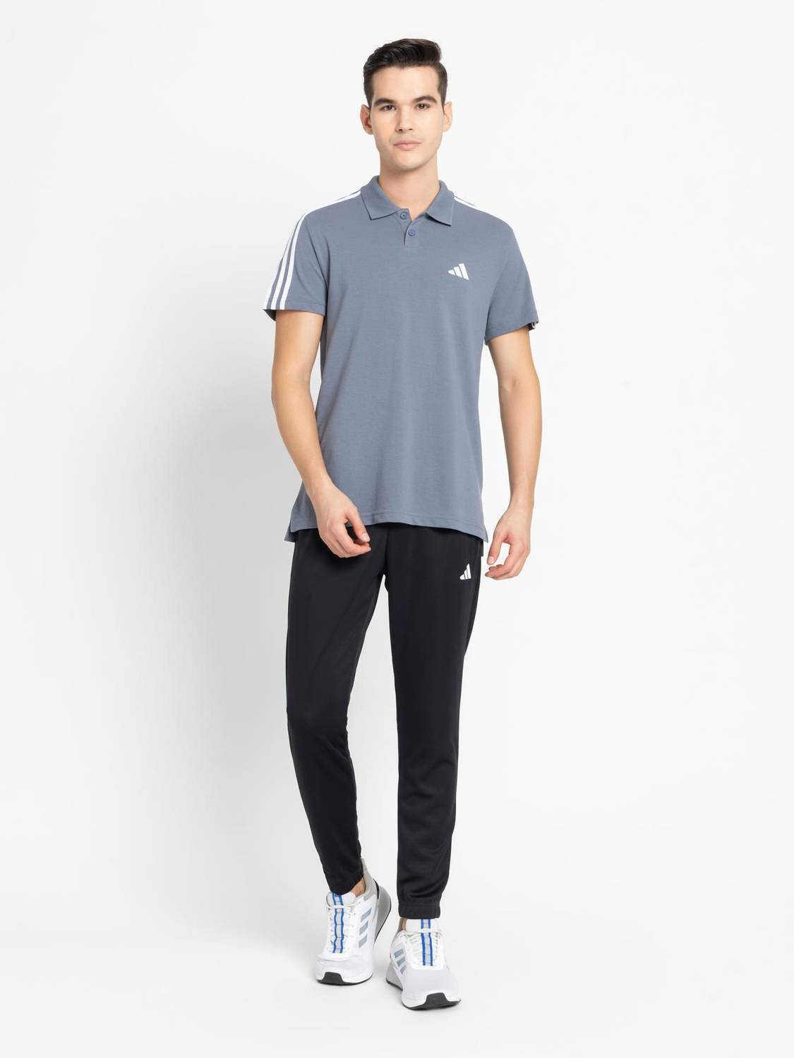ADIDAS Solid Men Black Track Pants
