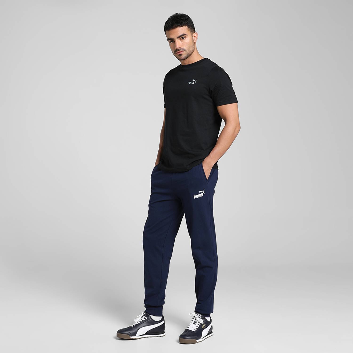 PUMA Men Blue Track Pants - Image 5