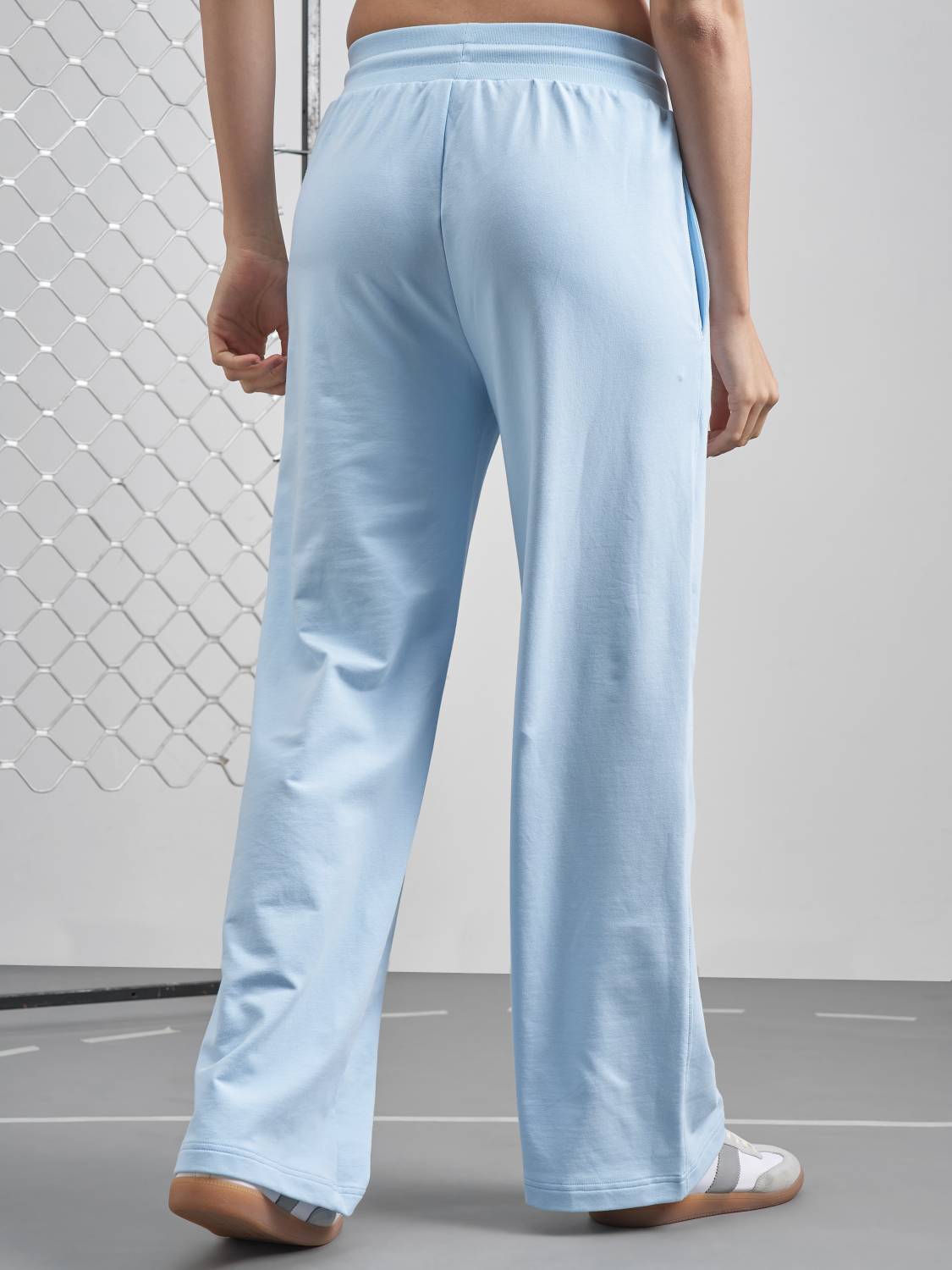 Tokyo Talkies Striped Women Blue Track Pants - Buy Tokyo Talkies