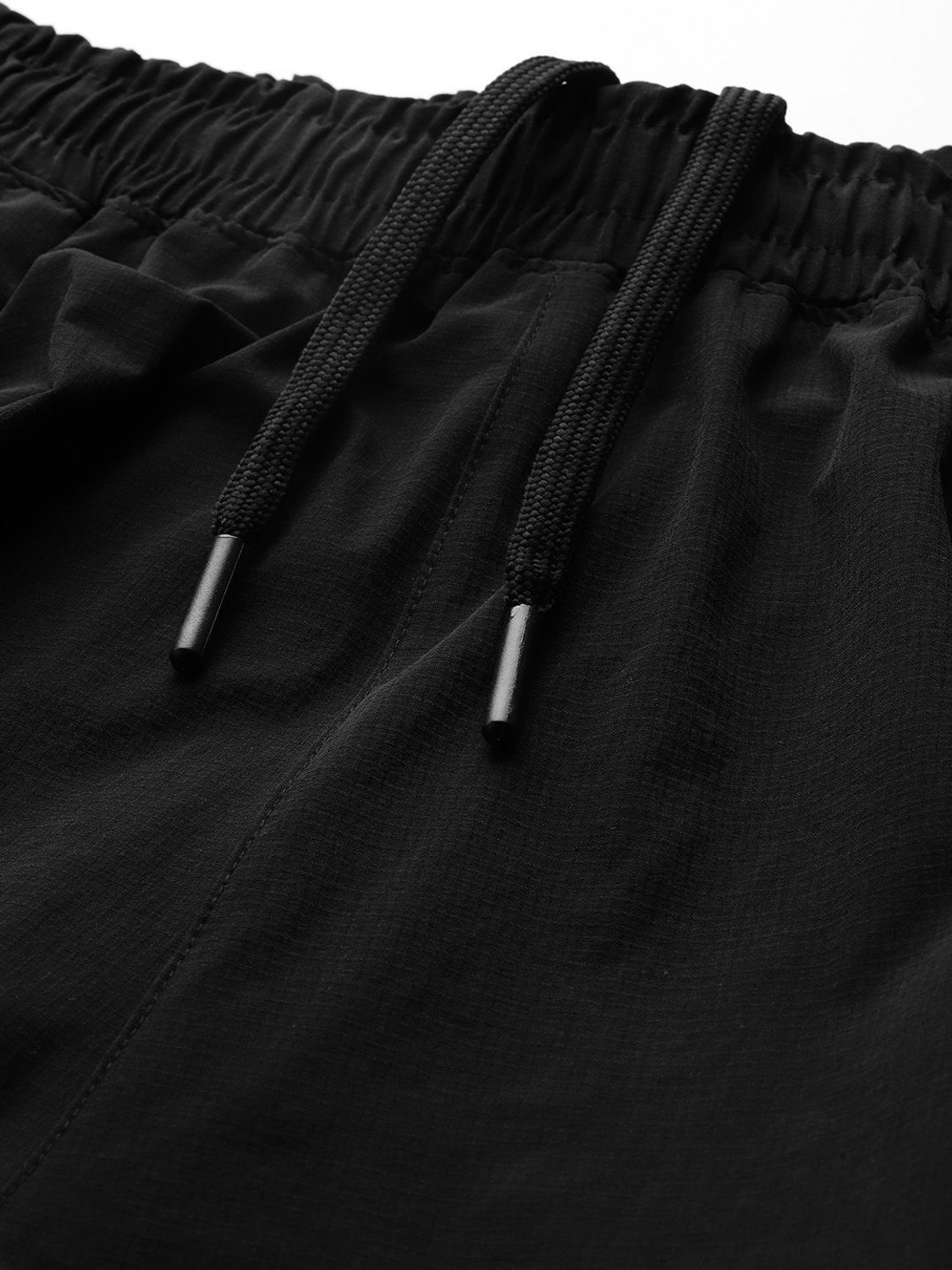 Image of HRX by Hrithik Roshan Solid Men Black Track Pants