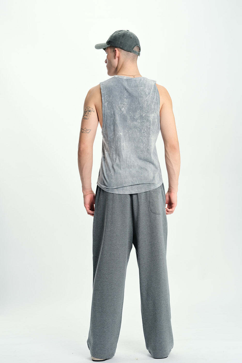 Image of Bonkers Corner Printed Men Grey Track Pants
