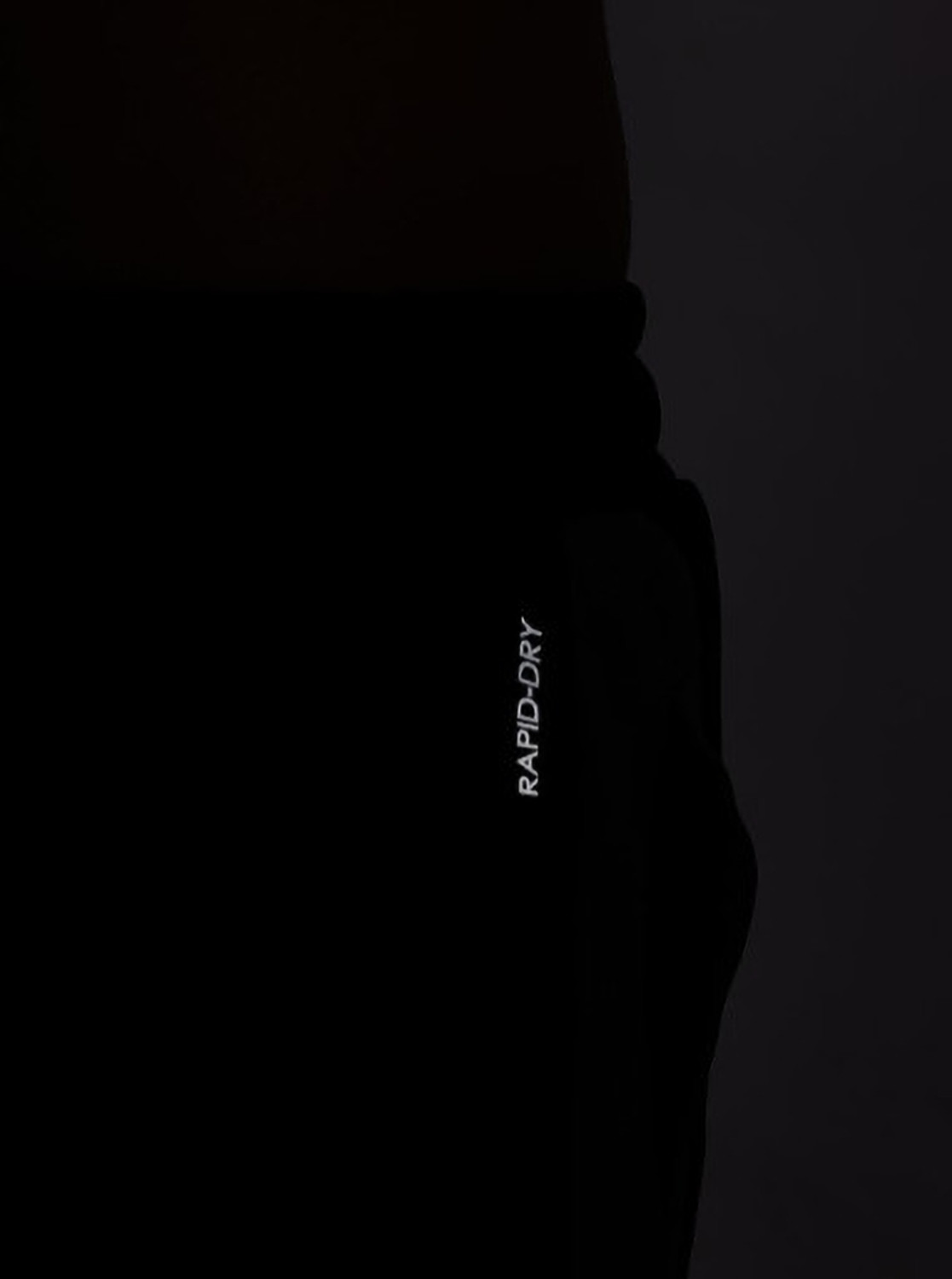 Image of HRX by Hrithik Roshan Solid Men Black Track Pants