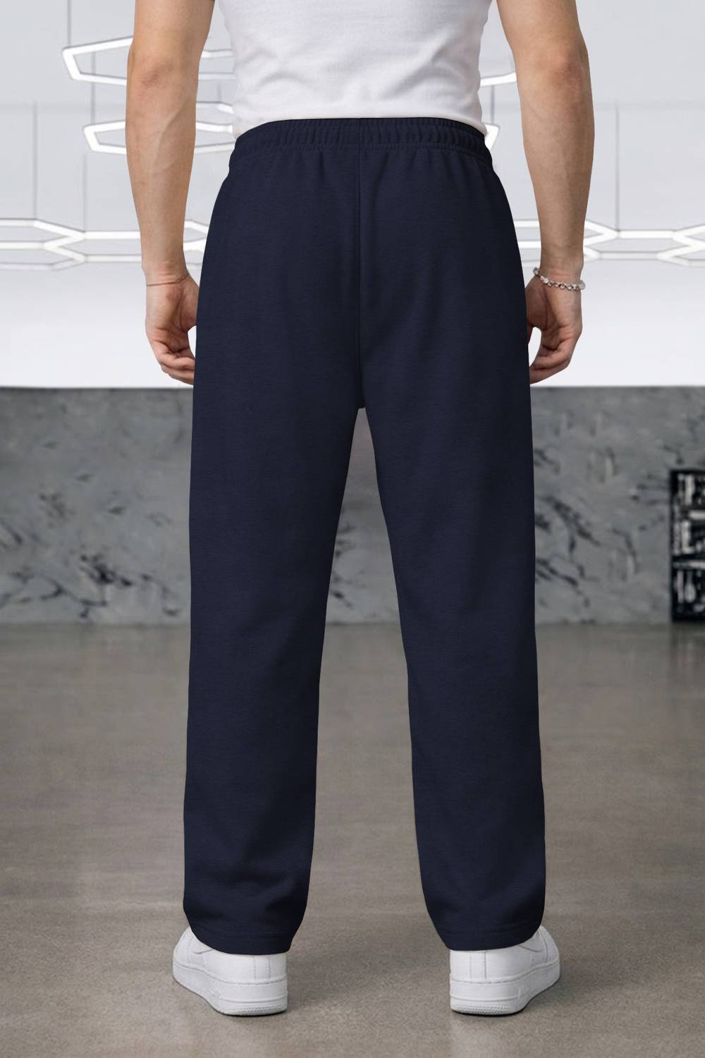 TRIPR Men Dark Blue Track Pants - Image 2