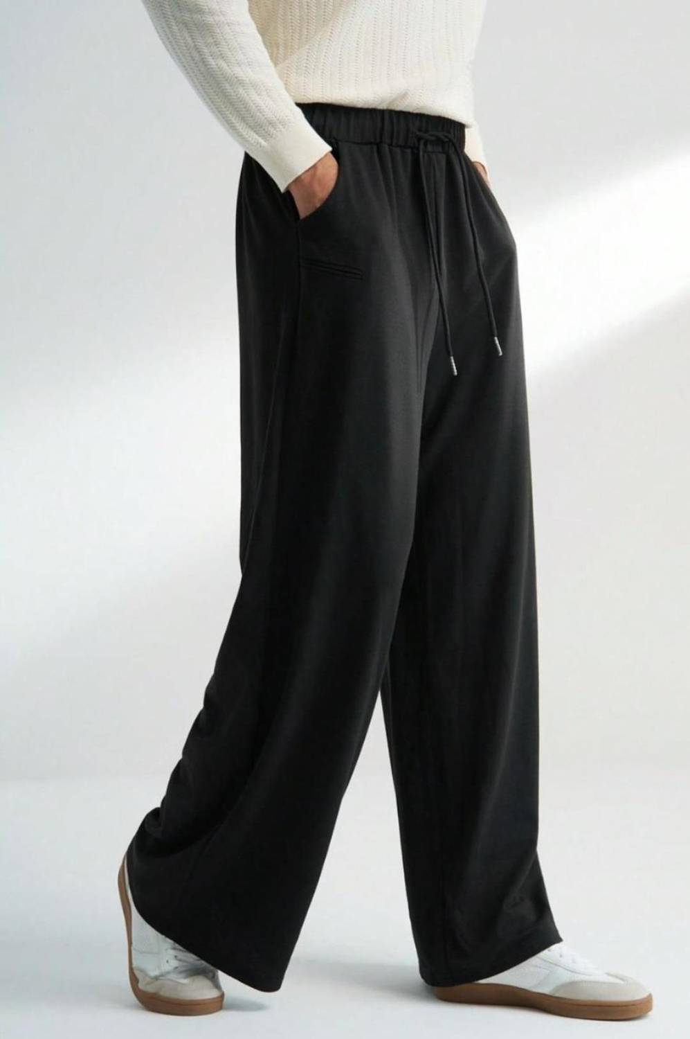 Dockstreet Men Black Track Pants