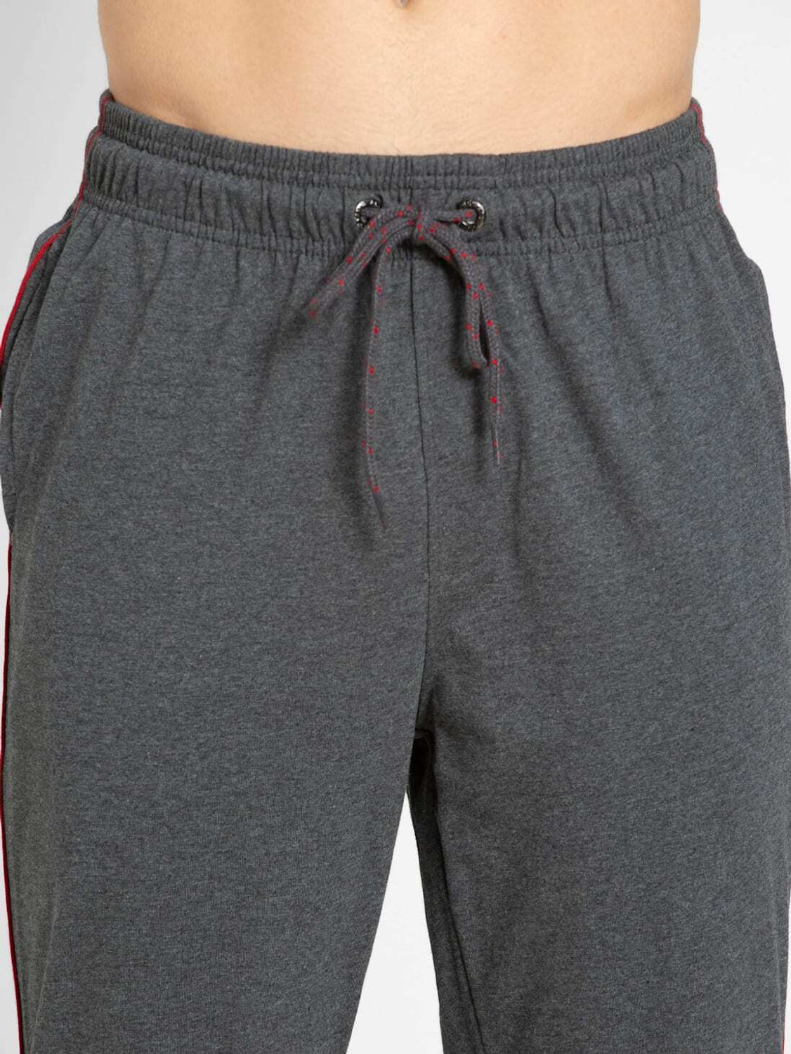 Image of JOCKEY Solid Men Grey Track Pants