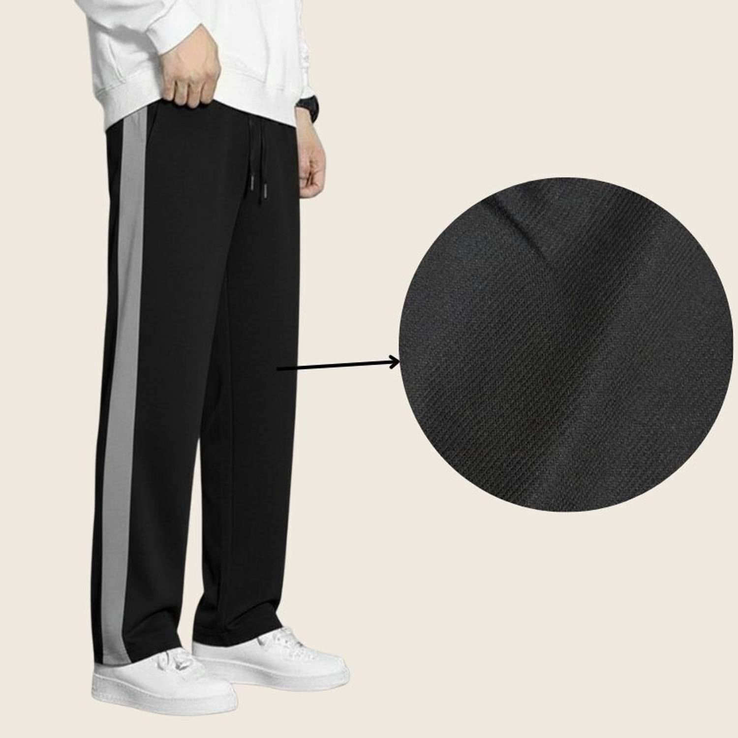 ManyaEmpire Boys Black Track Pant Pack of 2 - Image 4