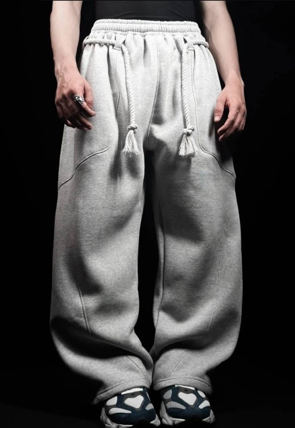 ZYNTRO Grey Track Pants for Men & Women