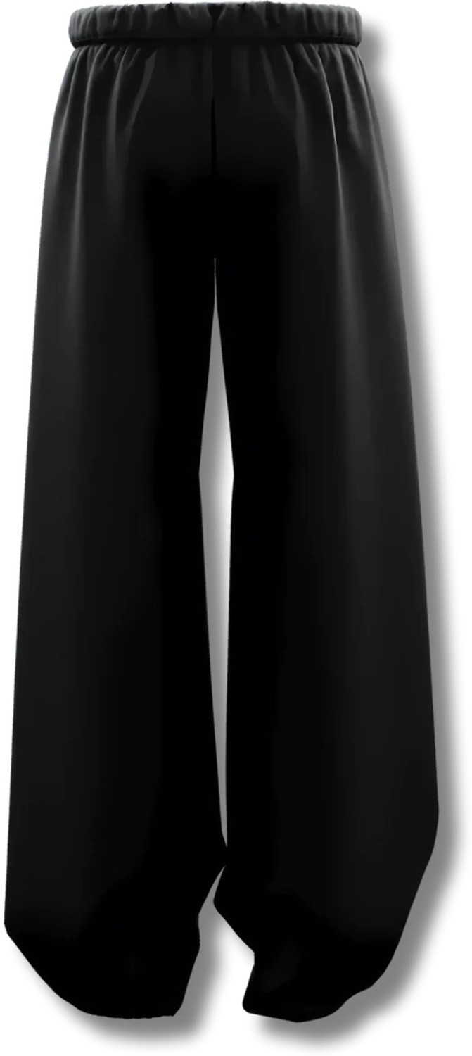Image of McCARTHY Printed Men Black Track Pants