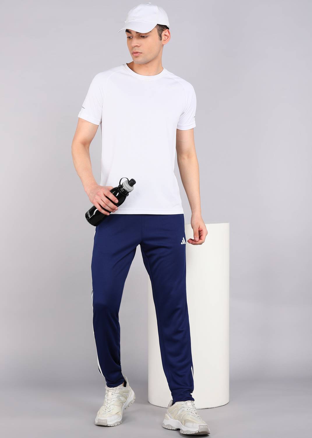 ADIDAS Graphic Print Men Blue Track Pants - Buy ADIDAS Graphic
